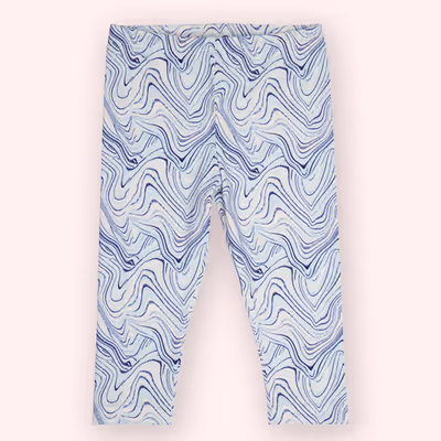 Elastic Waist Printed Leggings 2511GB12003