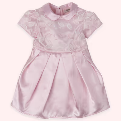 Lace Detailed Satin Dress 2511GK26052