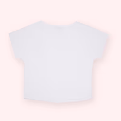 Printed T-Shirt-White-11-12 Yrs