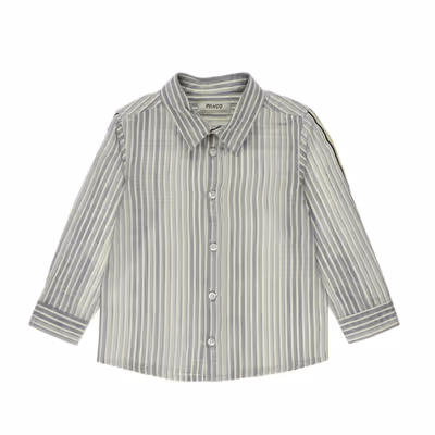 Buttoned Striped Shirt 2311BB06003