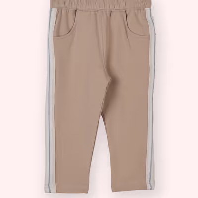 Elastic Waist Striped Detailed Sweatpants 2511GB01005