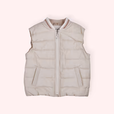 Zippered Micro Vest 2511BB23001