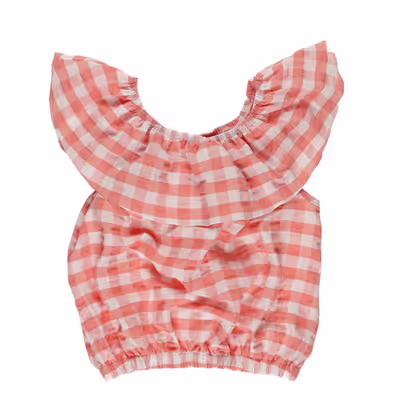 Plaid Patterned Blouse 2311GK57004
