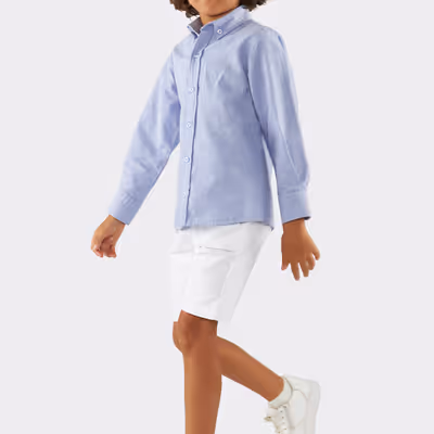 Buttoned Pocket Shorts 2311BK07022