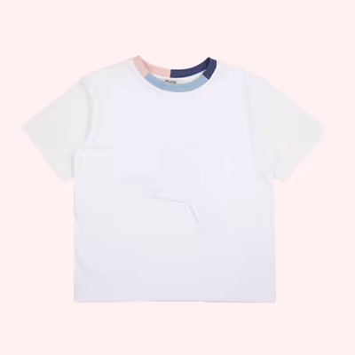 Short Sleeve White T-Shirt 2511BK05009