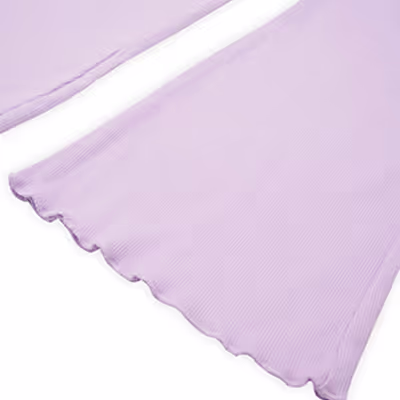Wide Leg Leggings-Lilac-7-8 Yrs