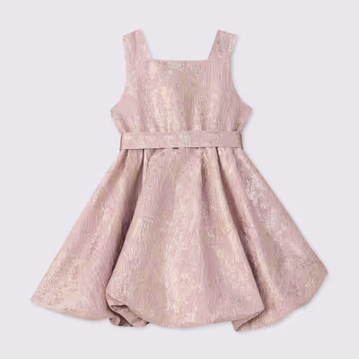 Party Dress-Pink-7-8 YRS