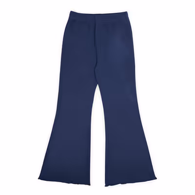 Wide Leg Leggings-Navy-6-7 Yrs