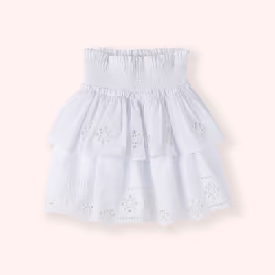 Waist Pleated Cutout Skirt 2511GK13022