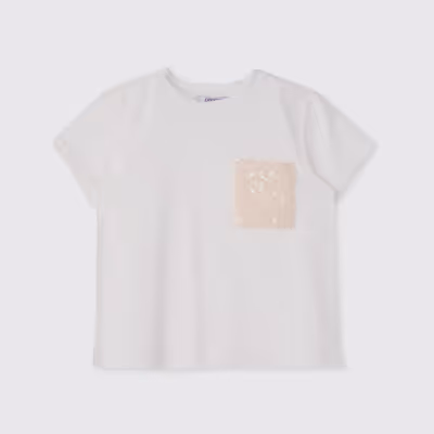Sequin Short-Sleeved T-Shirt 2611GK05008
