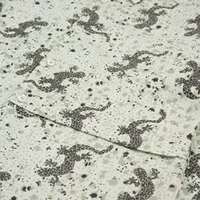 Printed Shirt-Green-11-12 Yrs