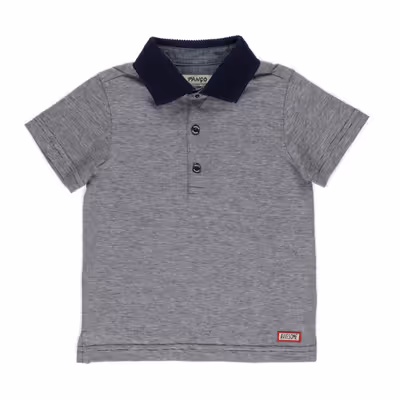 Striped T-Shirt-Navy-12-18 Month