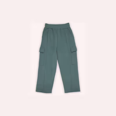 Tracksuit Bottom-Green-10-11 Yrs