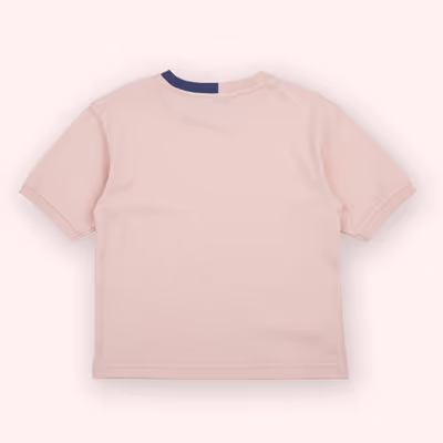 Short Sleeve T-Shirt-Pink-2-3 Yrs