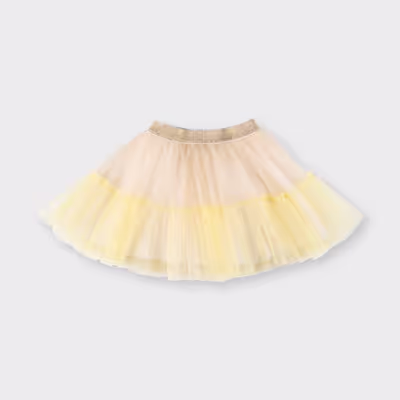 Tutu Skirt-Beige-1.5-2Yrs