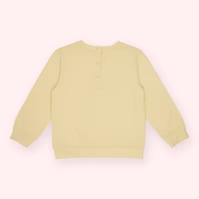 Printed Detailed T-Shirt-Yellow-1.5-2 Yrs