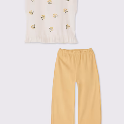 Pyjamas-Yellow-2-3 YRS