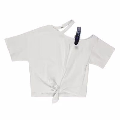 T-Shirt With Tape Detail 2311GK05044