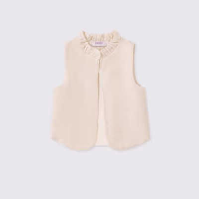 Vest-Ecru-4-5 YRS