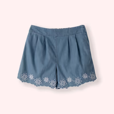 Embroidered Detailed Shorts 2511GB07014