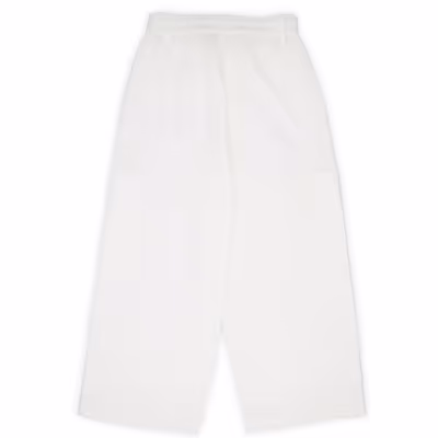 Elastic Waist Wide Leg Trousers-Ecru-5-6 Yrs
