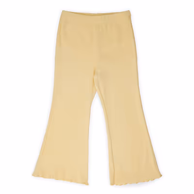 Wide Leg Leggings-Yellow-12-18 Mth