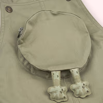 Overalls-Khaki-6-12 Mth