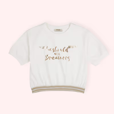 Crew Neck Printed Short Sleeve T-Shirt 2511GK05005