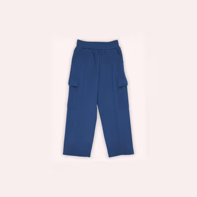 Tracksuit Bottom-Indigo-12-14 Yrs