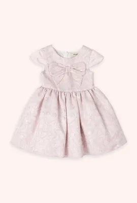 Bow Detailed Jacquard Dress 2511GK26053