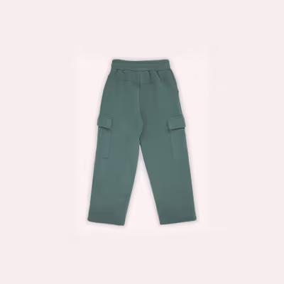 Tracksuit Bottom-Green-10-11 Yrs