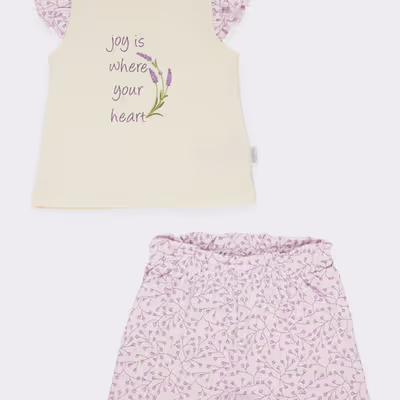 Short Sleeve 2-Piece Set 2311GN17001