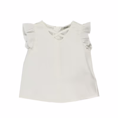 Blouse With Ruffled Sleeves 2311GB57011