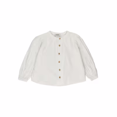 Pleated Muslin Shirt 2311GK06005