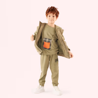 Plush Jacket 2421BK22009