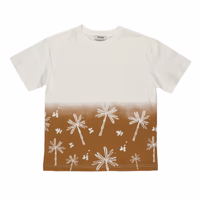 Palm Printed T-Shirt 2311BK05073