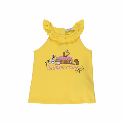 Printed Detailed Tank Top 2311GB15003