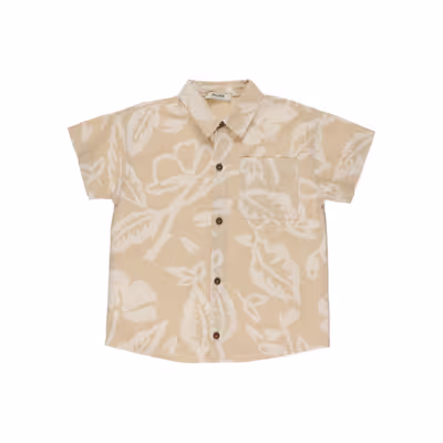 Printed Short Sleeve Shirt 2311BK06022