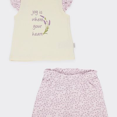 Short Sleeve 2-Piece Set 2311GN17001