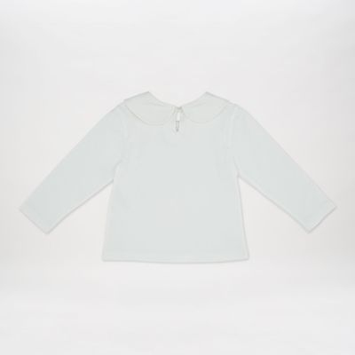 Long Sleeve T-Shirt-White-1.5-2Yrs
